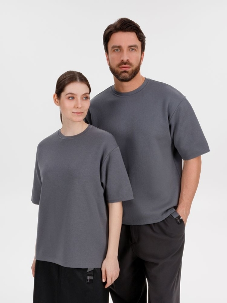 Джемпер с коротким рукавом Siluetti Volumica, серый