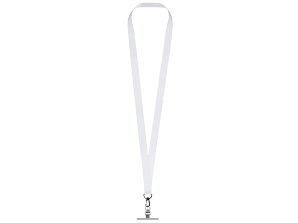 Ланъярд 2 см под сублимацию с трендовым карабином и металлическим держателем для телефона, черный