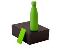 Подарочный набор с термобутылкой и повербанком С1, 5000 mAh, зеленое яблоко Подарочный набор с термобутылкой и повербанком С1, 5000 mAh, зеленое яблоко