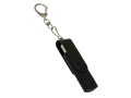 USB-флешка на 128 Гб 2 в 1 поворотный механизм, c дополнительным разъемом Type-C с одноцветным металлическим клипом, черный