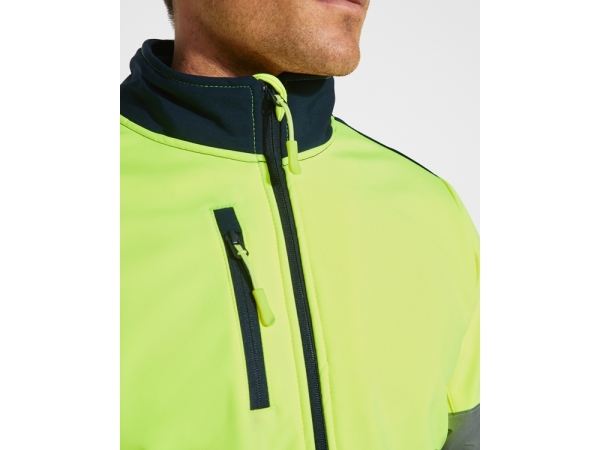 Куртка "Antares", нэйви/неоновый желтый