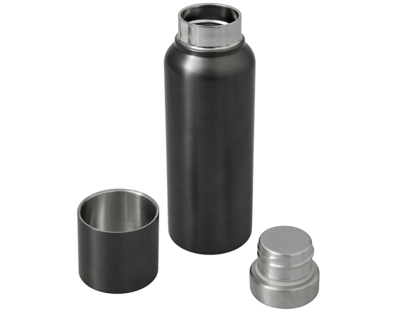 Вакуумный термос c магнитной крышкой "Magne", 500 мл, темно-серый