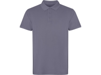 Рубашка поло «Cobain» унисекс, серо-голубой выстиранный