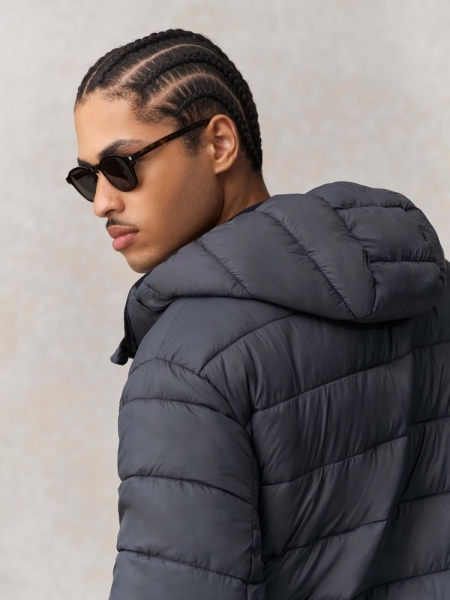 Куртка-парка унисекс Reverse, темно-синяя