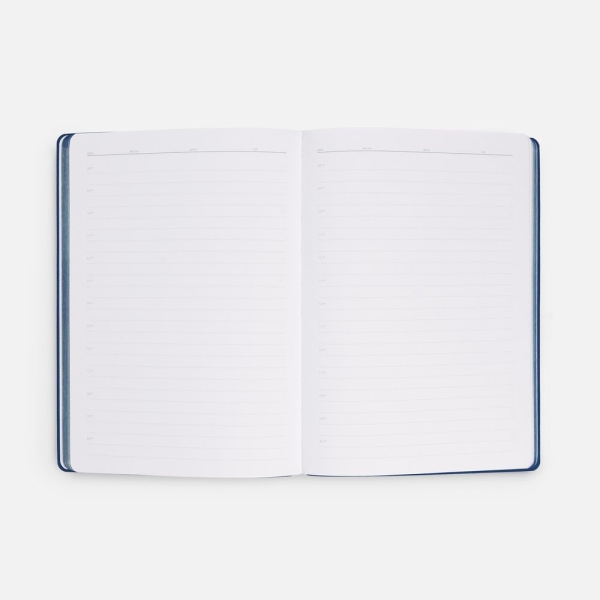 Ежедневник Flexpen Shall, недатированный, синий