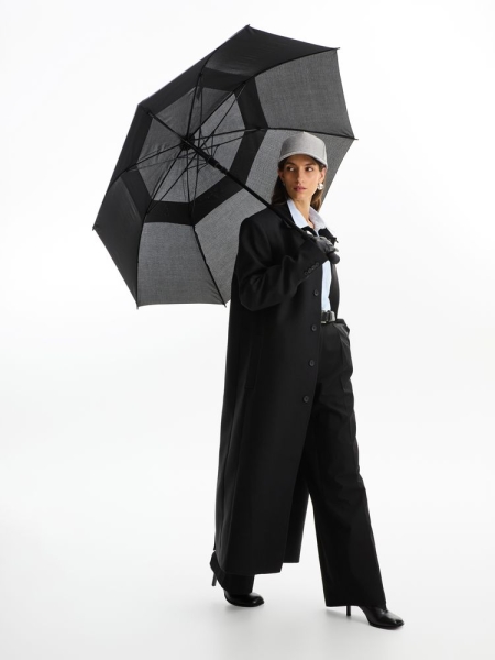 Зонт-трость Dome Double, черный