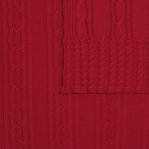 Плед Remitti, красный