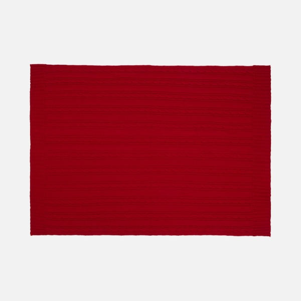 Плед Remitti, красный