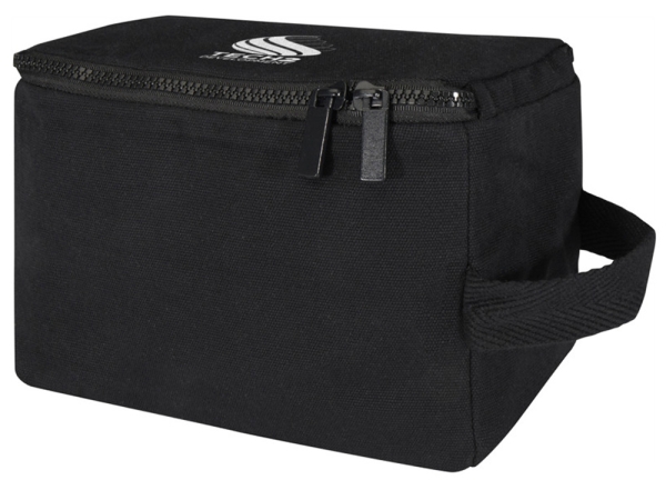 Органайзер для туалетных принадлежностей из переработанного материала Pack 500 г/м² Aware™ - сплошной черный