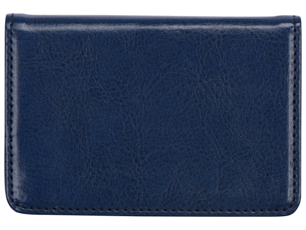 Визитница "Намибия", синий/серебристый