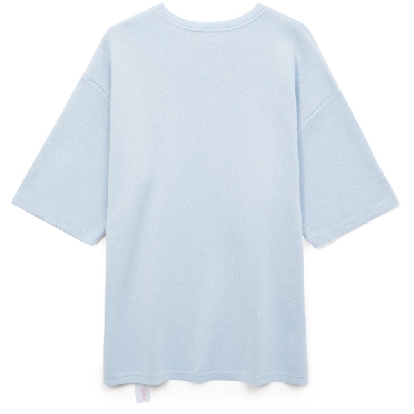 Джемпер с коротким рукавом Siluetti Volumica, светло-голубой