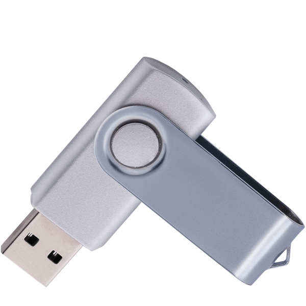 Флешка TWIST Серебристая 4010.06.64ГБ