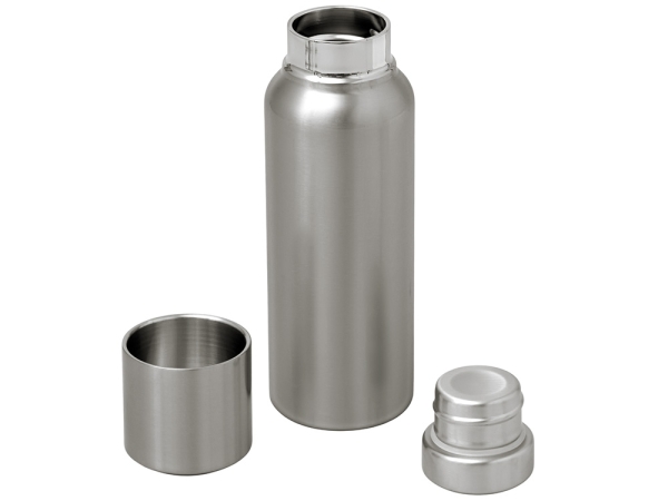 Вакуумный термос c магнитной крышкой "Magne", 500 мл, серебристый