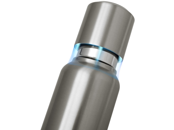 Вакуумный термос c магнитной крышкой "Magne", 500 мл, серебристый