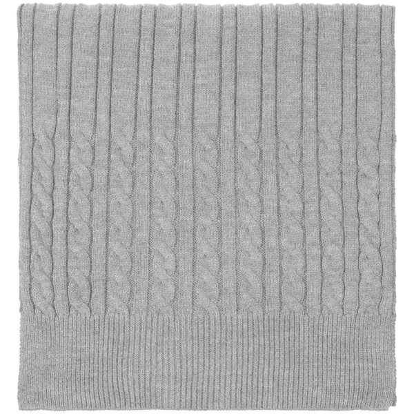 Шарф Heat Trick, серебристо-серый меланж