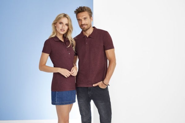 Рубашка поло женская Phoenix Women, темно-серый меланж