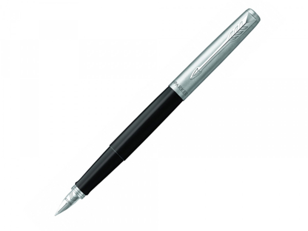 Перьевая ручка Parker Jotter, цвет ORIGINALS BLACK CT, цвет чернил синий/черный, толщина линии M, В БЛИСТЕРЕ