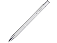 Шариковая ручка Moneta из переработанного алюминия (черные чернила) - Серебристый