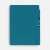 Ежедневник Flexpen Shall, недатированный, бирюзовый