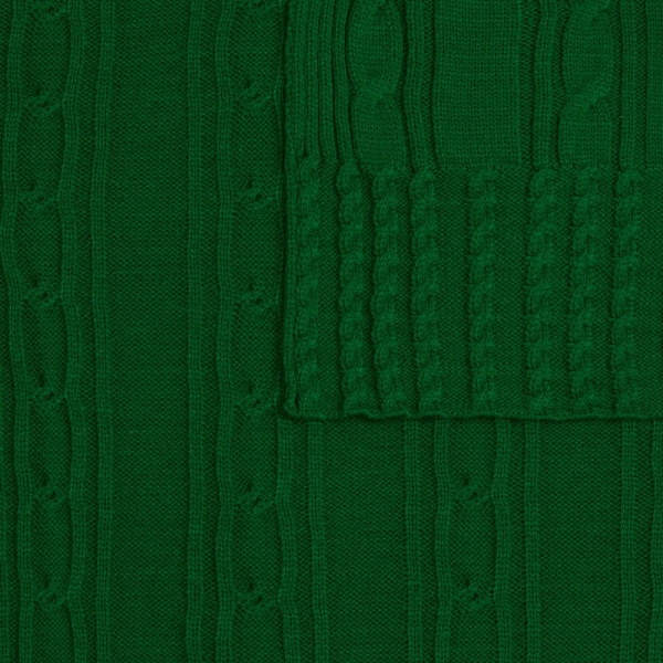 Плед Remitti, глубокий зеленый