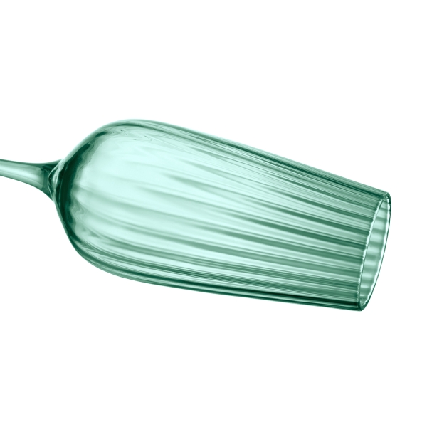 Бокал для шампанского Capri, зеленый