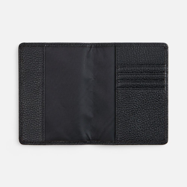 Обложка для паспорта Unison, черная