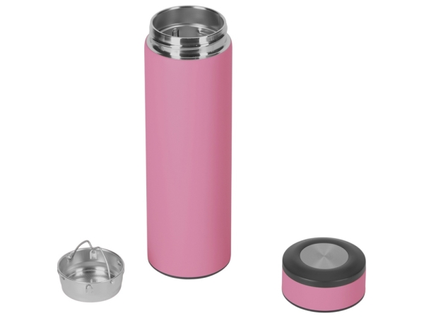 Термос «Confident» с покрытием soft-touch 420мл, пыльная роза