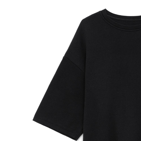 Джемпер с коротким рукавом Siluetti Volumica, черный