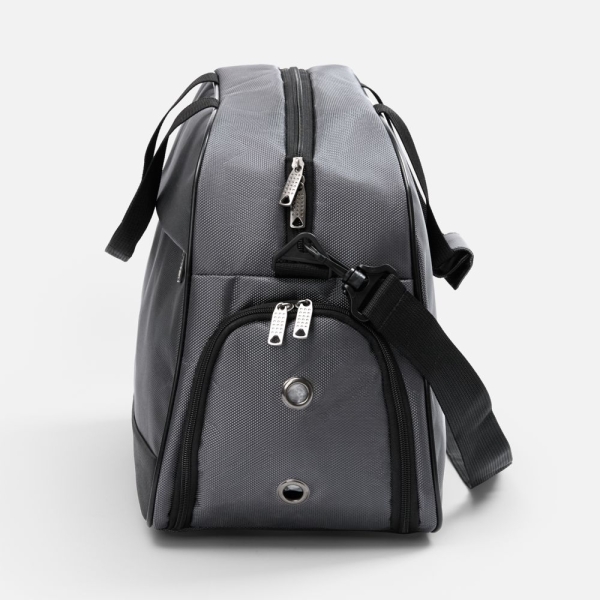 Спортивная сумка Atlantes, серая с черным