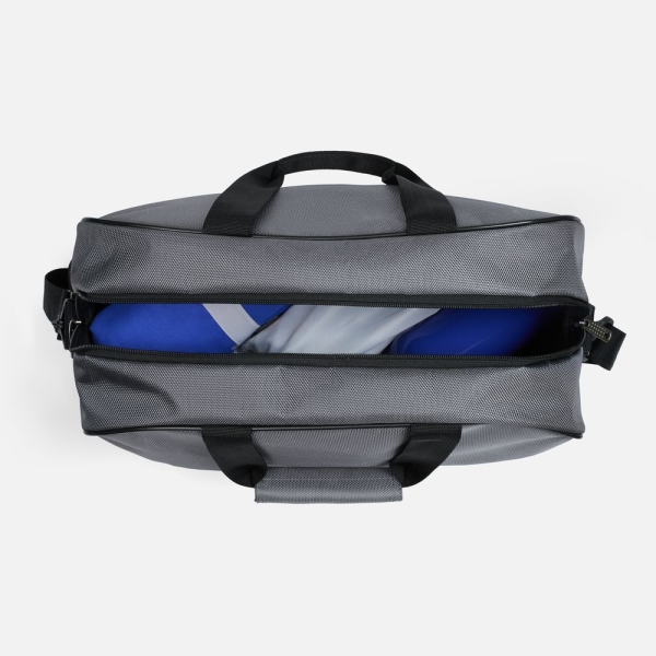 Спортивная сумка Atlantes, серая с черным