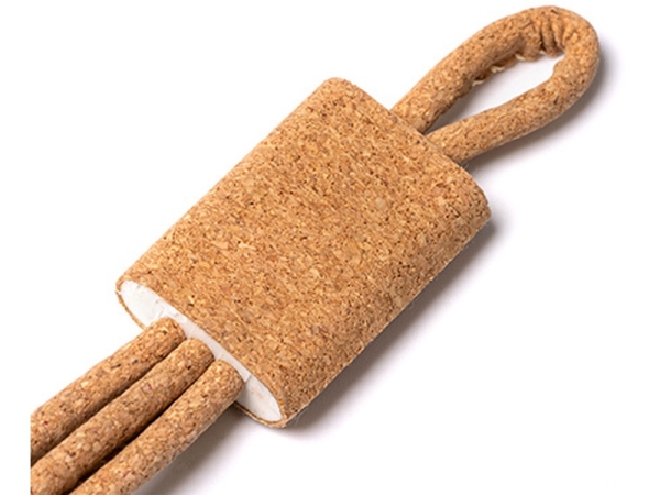 Зарядный кабель 5-в-1 "Sevek", натуральный