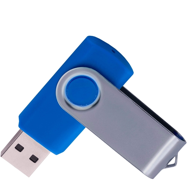 Флешка TWIST Синяя 2186C 4010.01.64ГБ