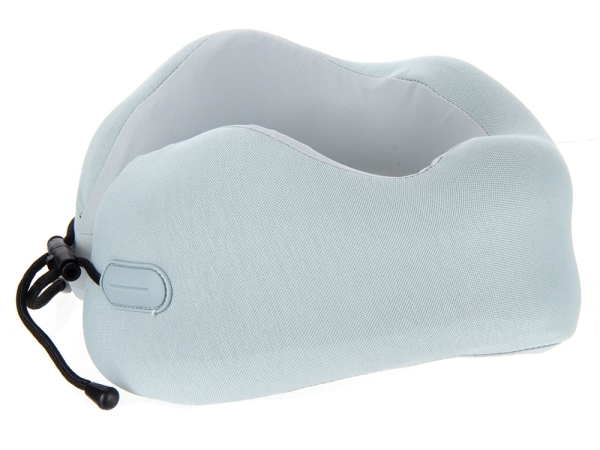 Подушка для путешествий с эффектом памяти Memo "Pillow PRO" M/L English Blue