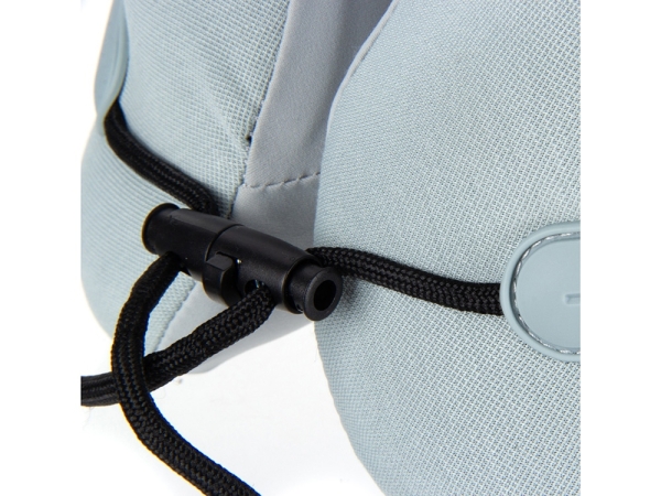 Подушка для путешествий с эффектом памяти Memo "Pillow PRO" M/L English Blue