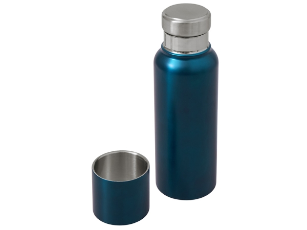 Вакуумный термос c магнитной крышкой "Magne", 500 мл, темно-синий