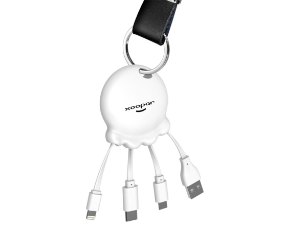 Портативное зарядное устройство «Octopus Booster», 1000 mAh , белый