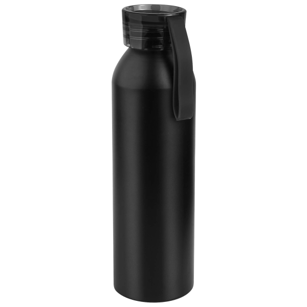 Бутылка для воды VIKING BLACK 650мл. Черная с черной крышкой 6142.08