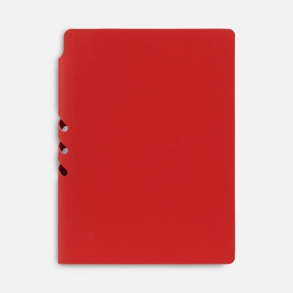 Ежедневник Flexpen Shall, недатированный, красный