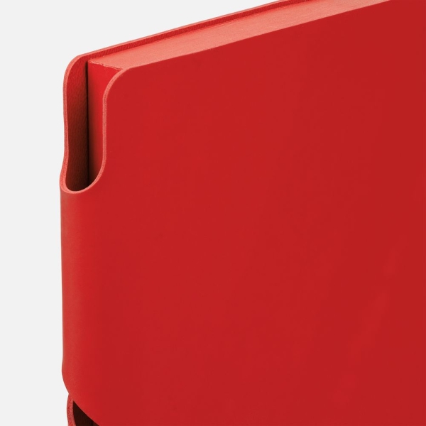 Ежедневник Flexpen Shall, недатированный, красный