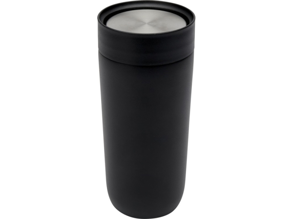 Camden кружка из нержавеющей стали, сертифицированный RCS, 350 м, сплошной черный