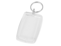 Брелок с возможностью вставки фотографии или рекламного мини-постера, прозрачный Брелок с возможностью вставки фотографии или рекламного мини-постера, прозрачный