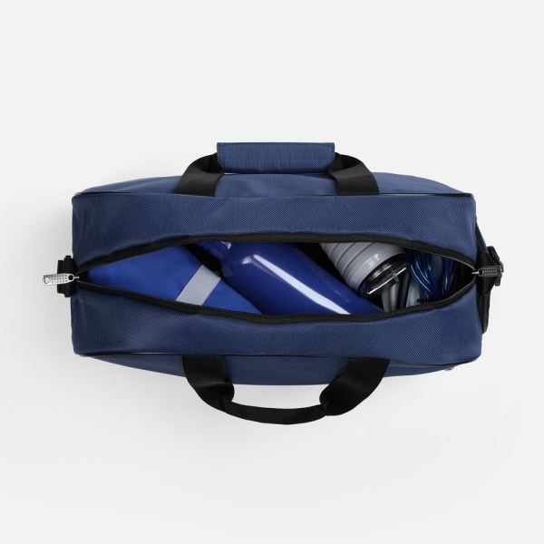 Спортивная сумка Atlantes, синяя с черным