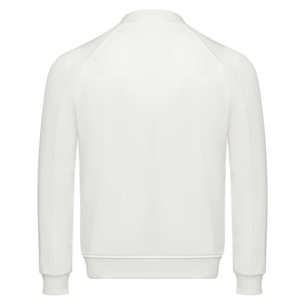 Толстовка на молнии, унисекс TORRES белая, размер XL