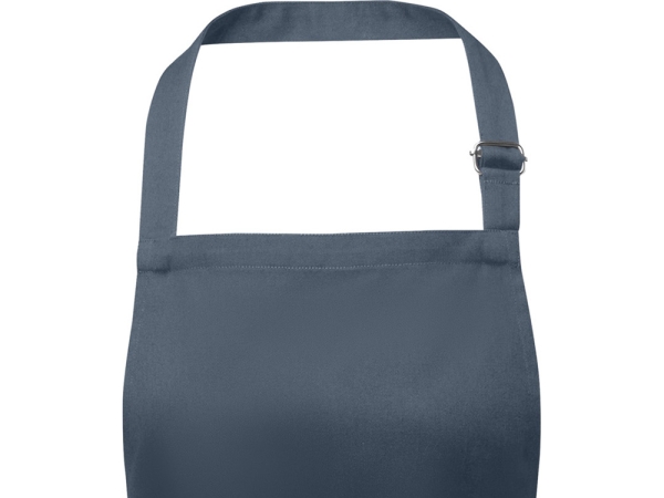 Фартук Andrea плотностью 240 г/м² с регулируемой завязкой на шее - Hale Blue