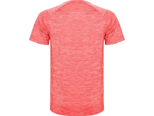 Спортивная футболка "Austin" мужская, меланжевый неоновый коралловый