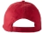 Бейсболка Watson, 6 панелей, красный