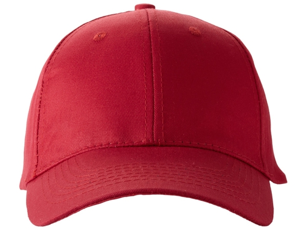 Бейсболка Watson, 6 панелей, красный