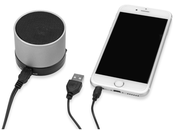 Беспроводная колонка "Ring" с функцией Bluetooth, серый