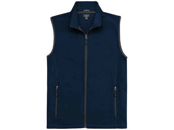 Жилет флисовый Tyndall мужской, темно-синий