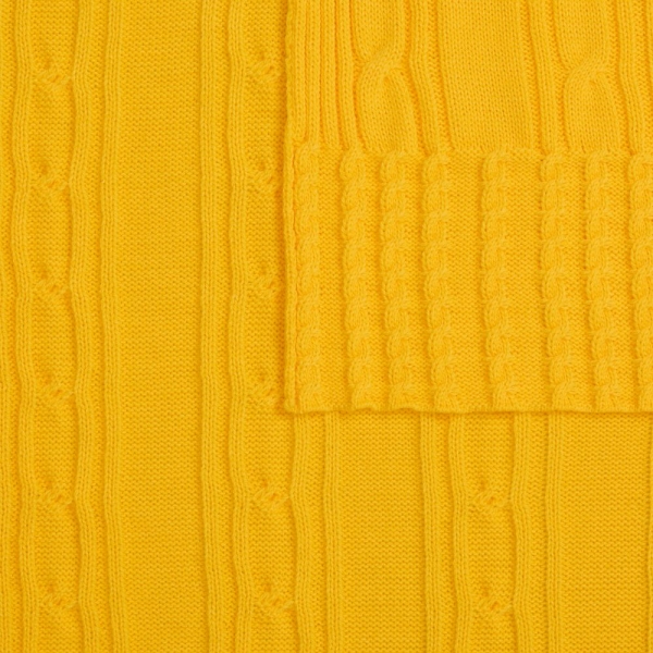 Плед Remitti, желтый